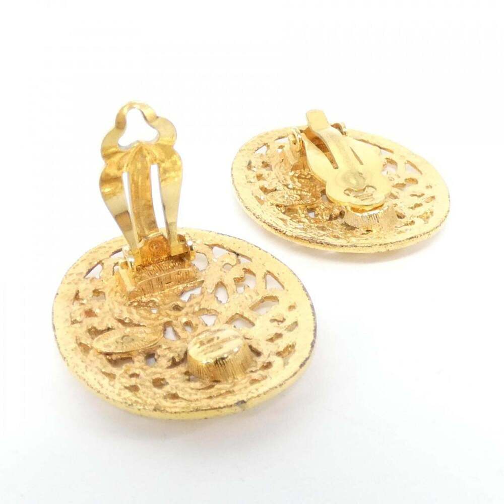 CHANEL Authentic Gold Earrings - Picture 5 of 5